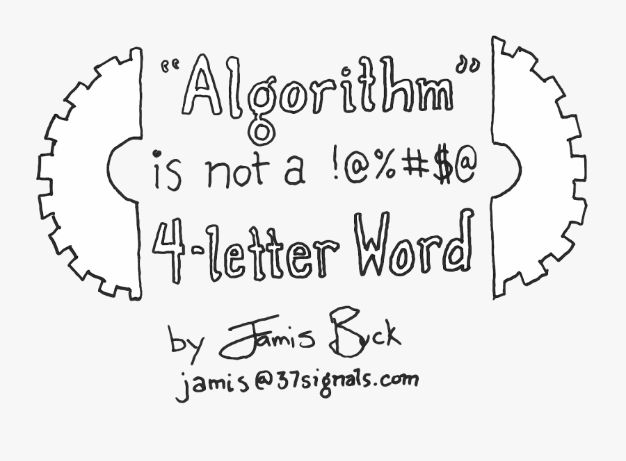 Algorithm Word, Transparent Clipart