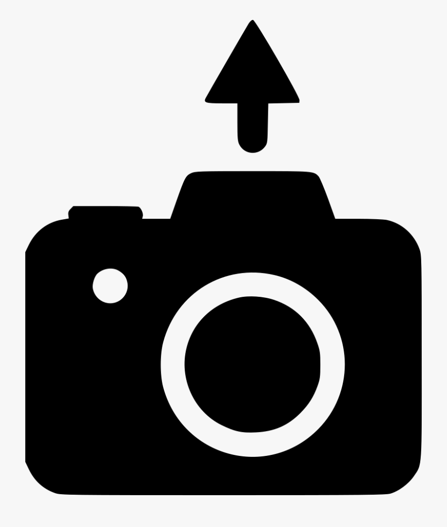 Photographer Clipart Svg - Upload Image Svg Icon, Transparent Clipart