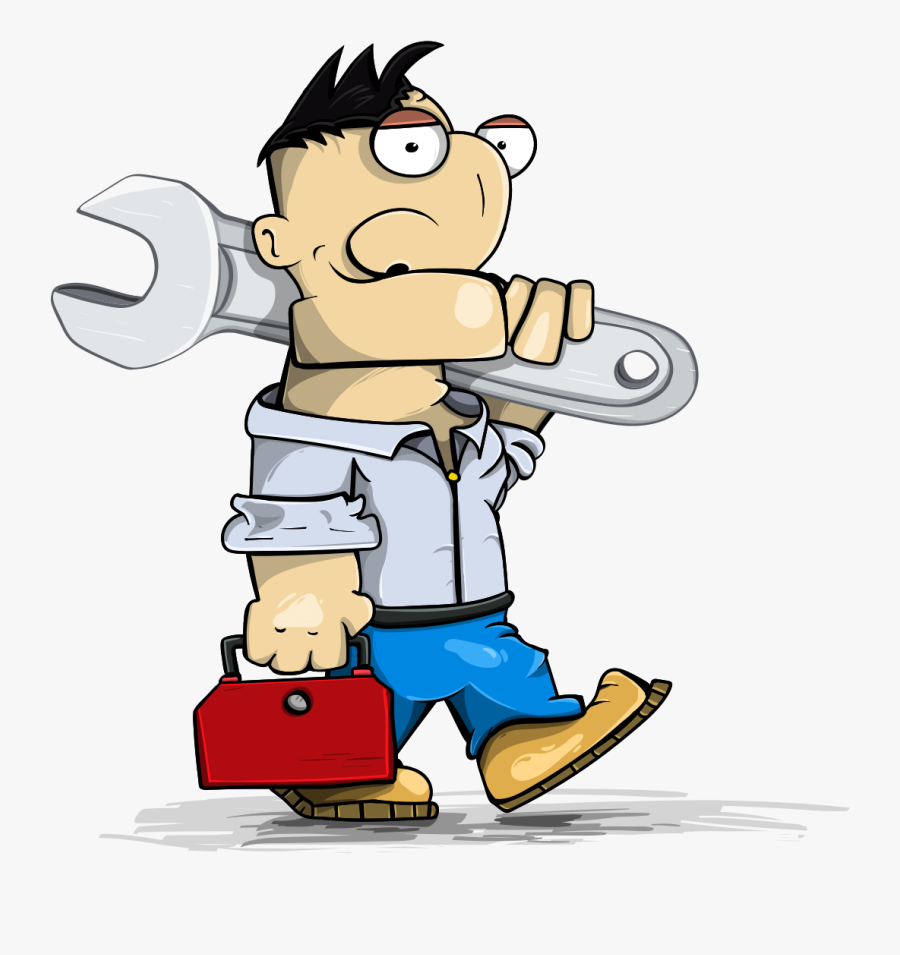Master, Wrench, Engineer, Work - Master Engineer, Transparent Clipart