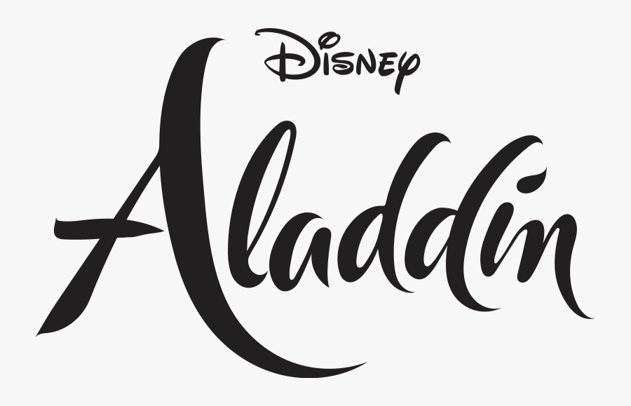 Aladdin Text Png, Transparent Clipart