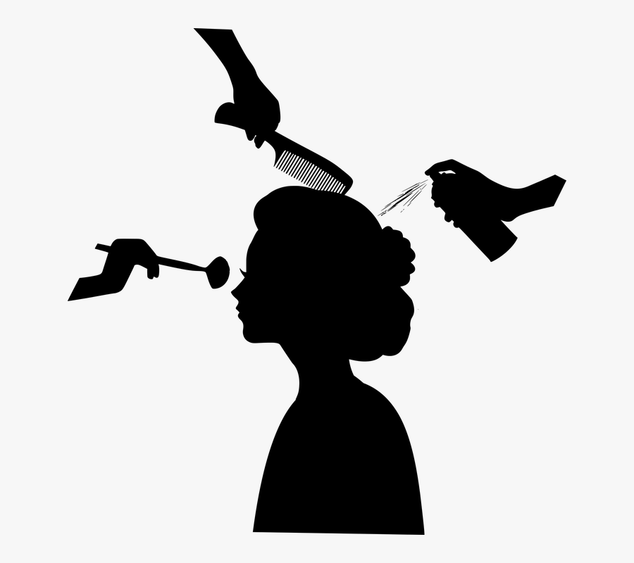 Silhouette-3605401 960 - Beauty Salon, Transparent Clipart