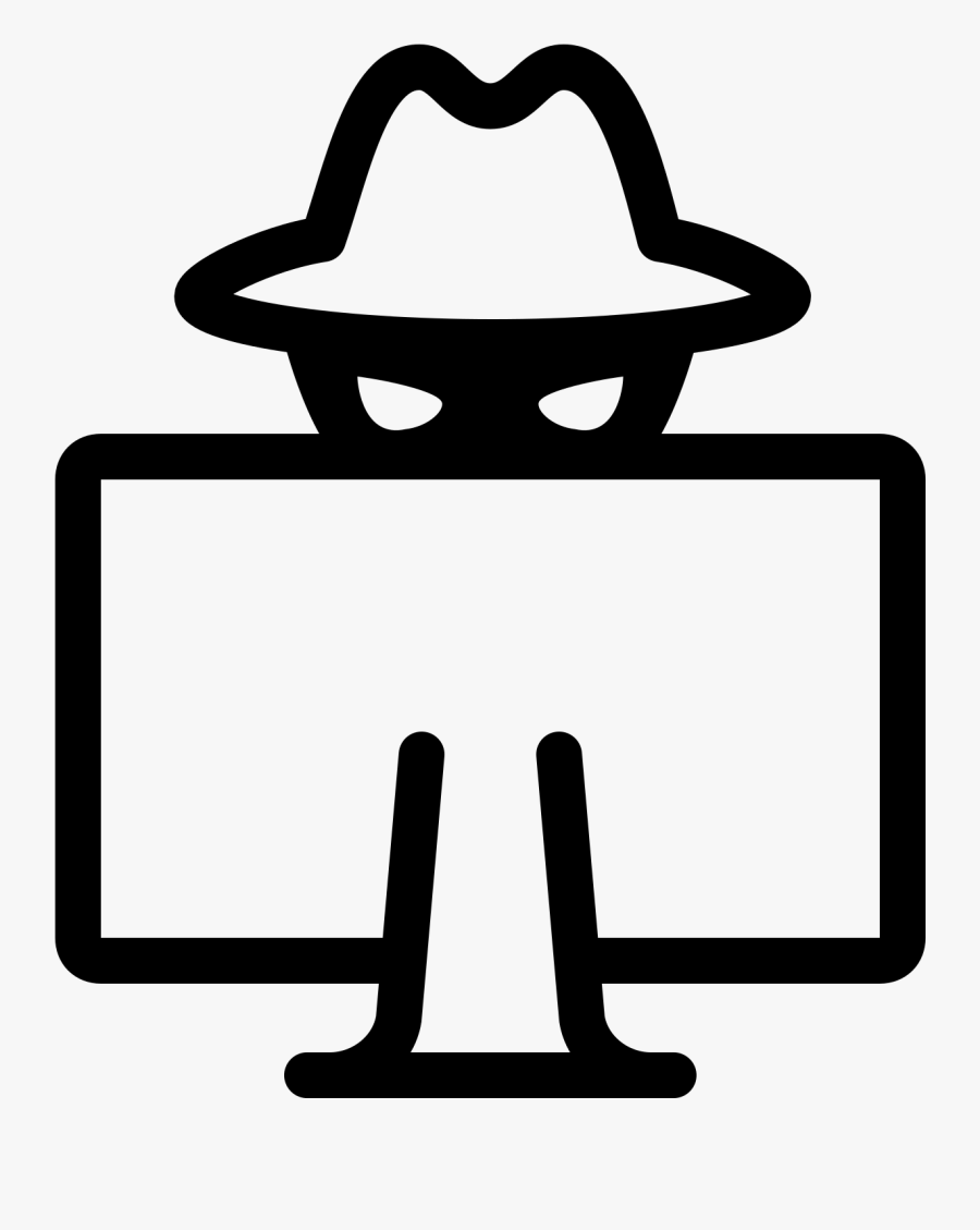 Hacker Icon Download Png And Vector - Hacker Png, Transparent Clipart