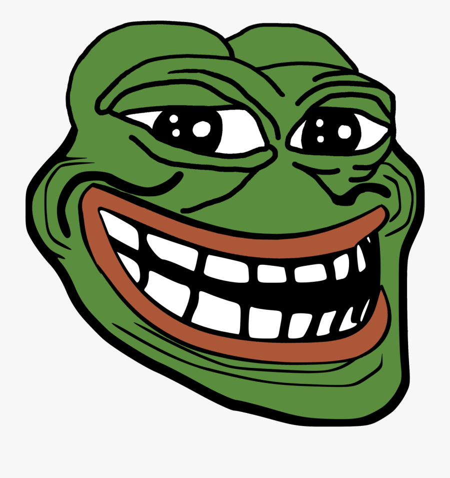 You Troll A Libtard Epic Style Clipart , Png Download - Pepe The Frog Troll Face, Transparent Clipart