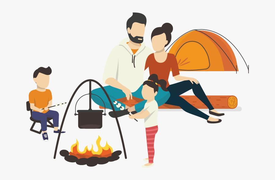 Camper Clipart , Png Download - Cartoon, Transparent Clipart