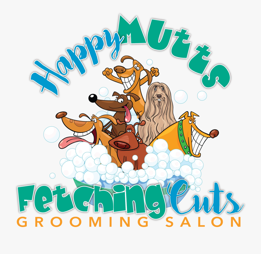 Happy Mutts Fetching Cuts, Transparent Clipart