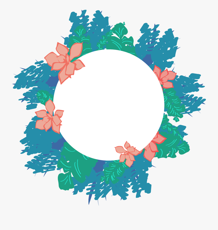 Hand Drawn Plant Background Leaves Advertisement Png, Transparent Clipart