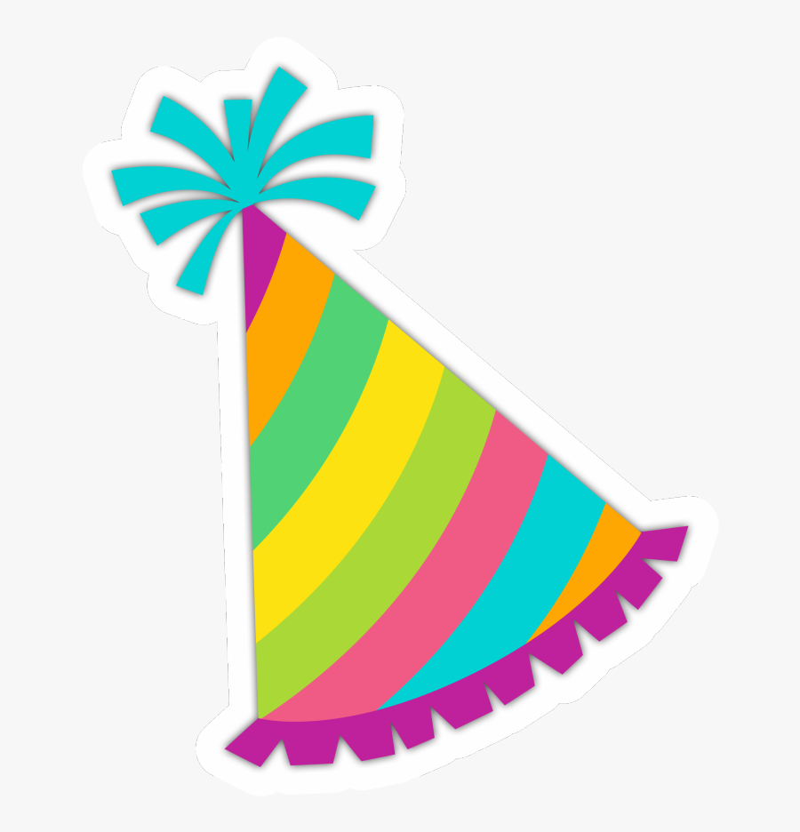 Party Hat Birthday Clip Art - Clipart Party Hat Png, Transparent Clipart