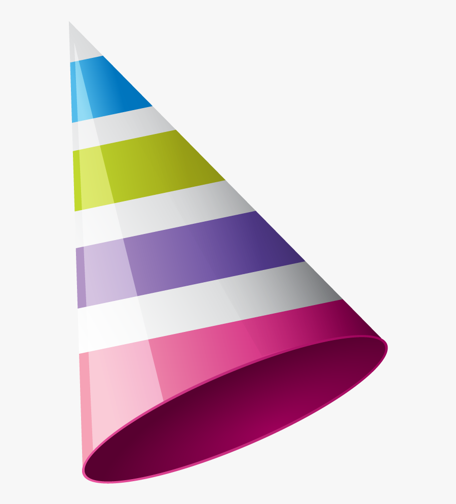 Party Birthday Hat Png - Carmine, Transparent Clipart