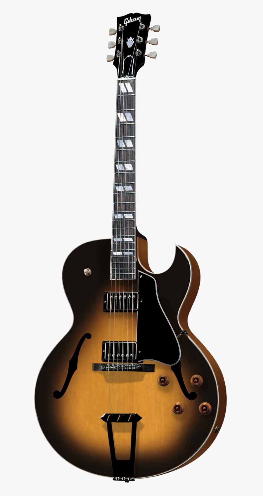 Electric Guitar Png Image - Gibson Es 175, Transparent Clipart