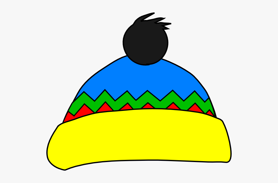 Yellow And Green Hat Svg Clip Arts - Winter Hat Clip Art Green, Transparent Clipart