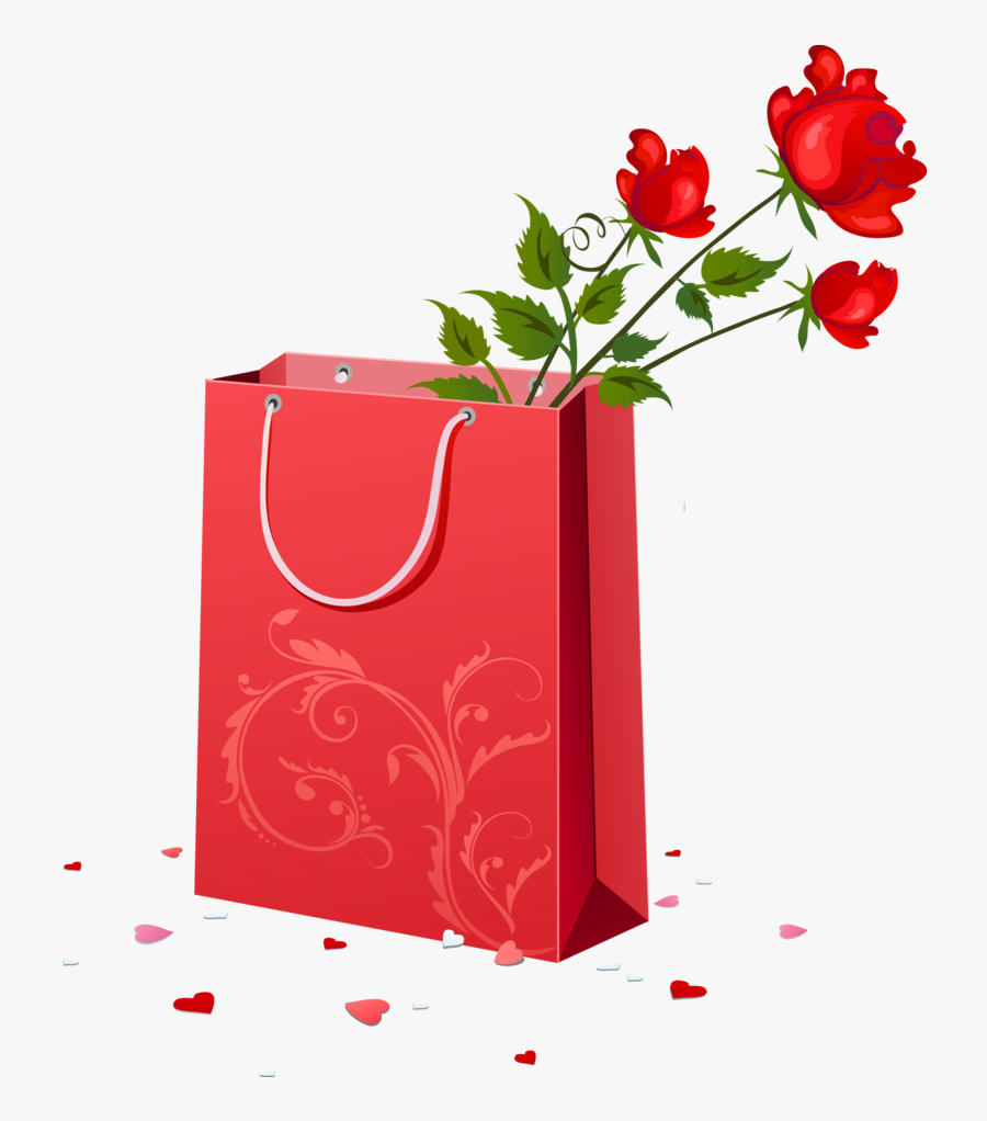 Match Png -gift Roses Wish Anniversary Bag Happiness - Happy Marriage Anniversary Gifts, Transparent Clipart