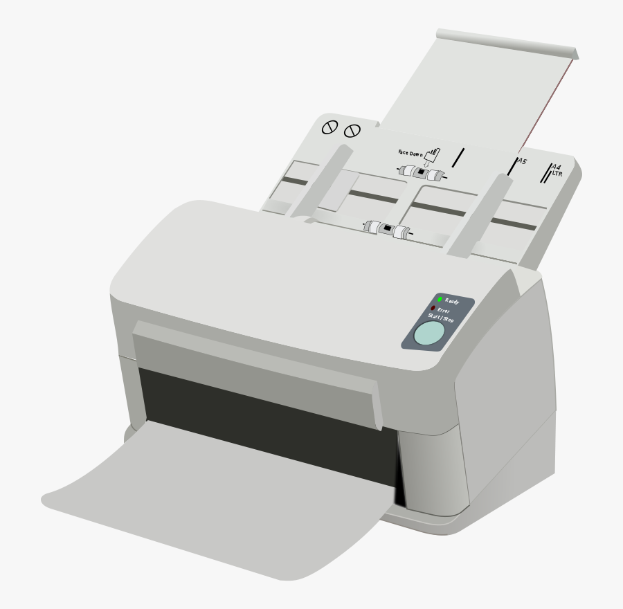 Sheet Fed Scanner - Scanner Clipart, Transparent Clipart