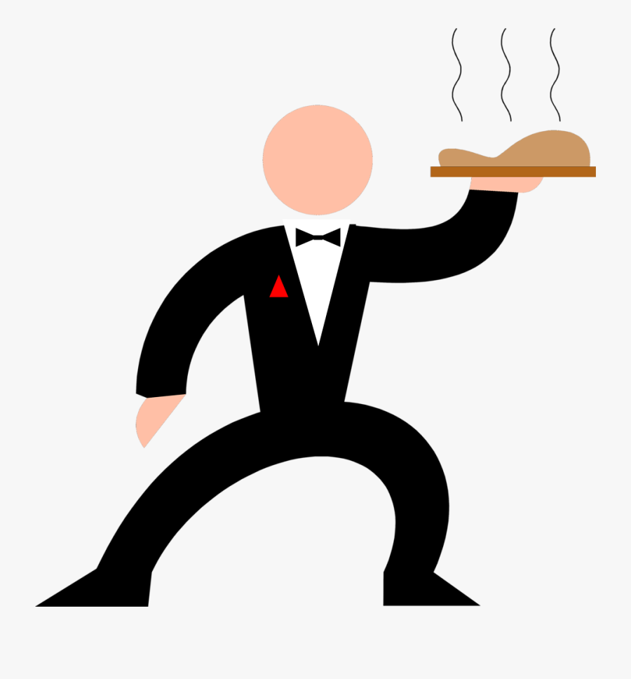Waiter Clipart Transparent, Transparent Clipart