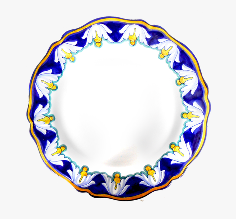 Iris Blu Serving Or Charger Plate - Circle, Transparent Clipart