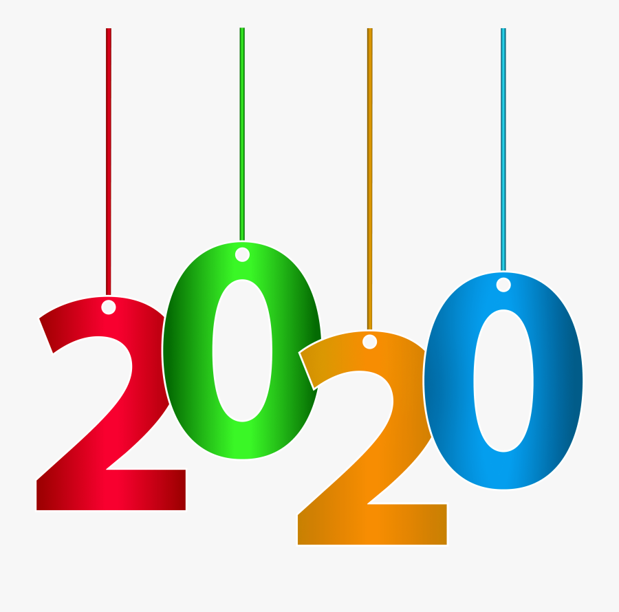 2020 Hanging Transparent Clipart Png Image - 2020 Clipart Transparent Background, Transparent Clipart
