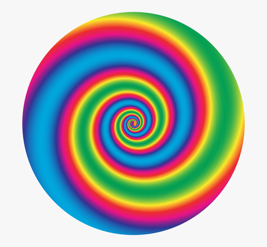 Vortex,wheel,circle - Color Spiral Png, Transparent Clipart