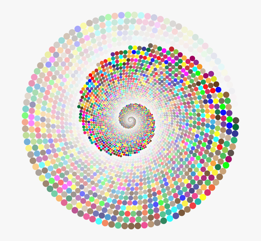 Symmetry,area,spiral - Colorful Image No Background, Transparent Clipart
