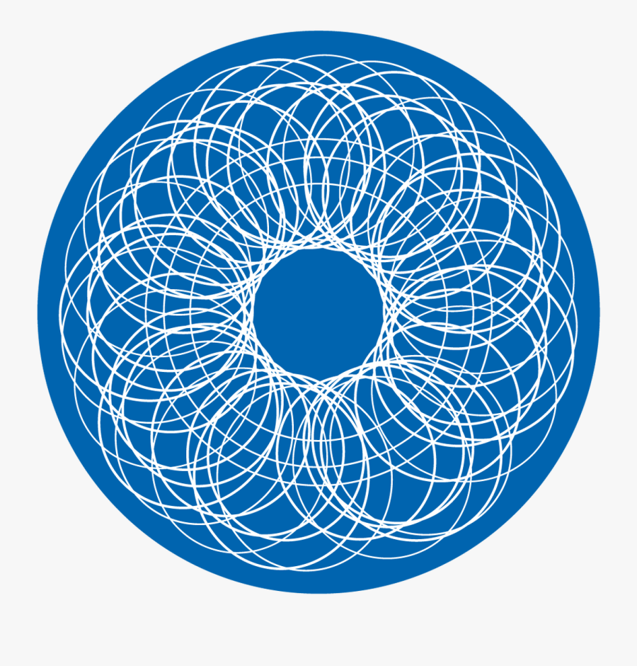 Apollo Design C1-4036 Whirls Of Swirls Colored Glass - Circle, Transparent Clipart