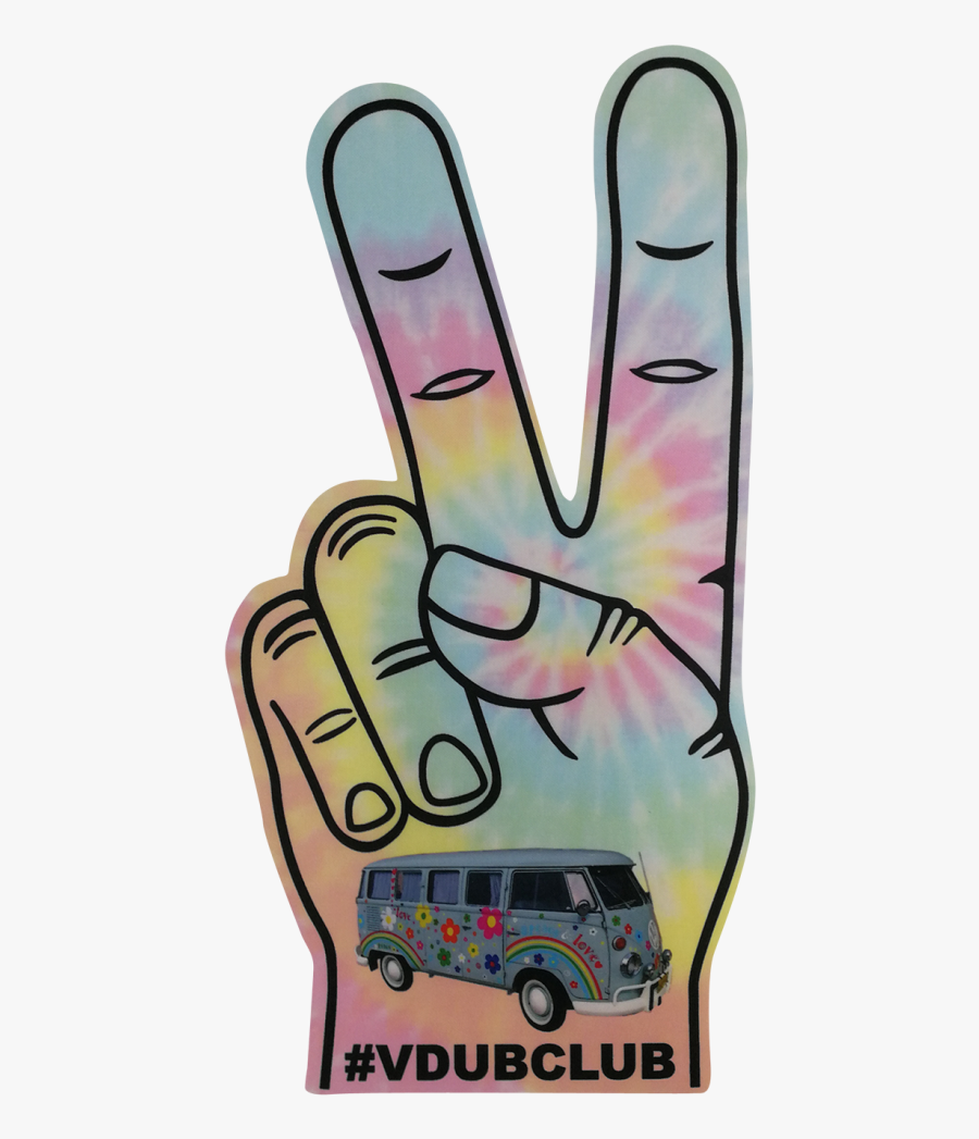 Fs 4225fc Peace Hand Sublimationsdruck, Transparent Clipart