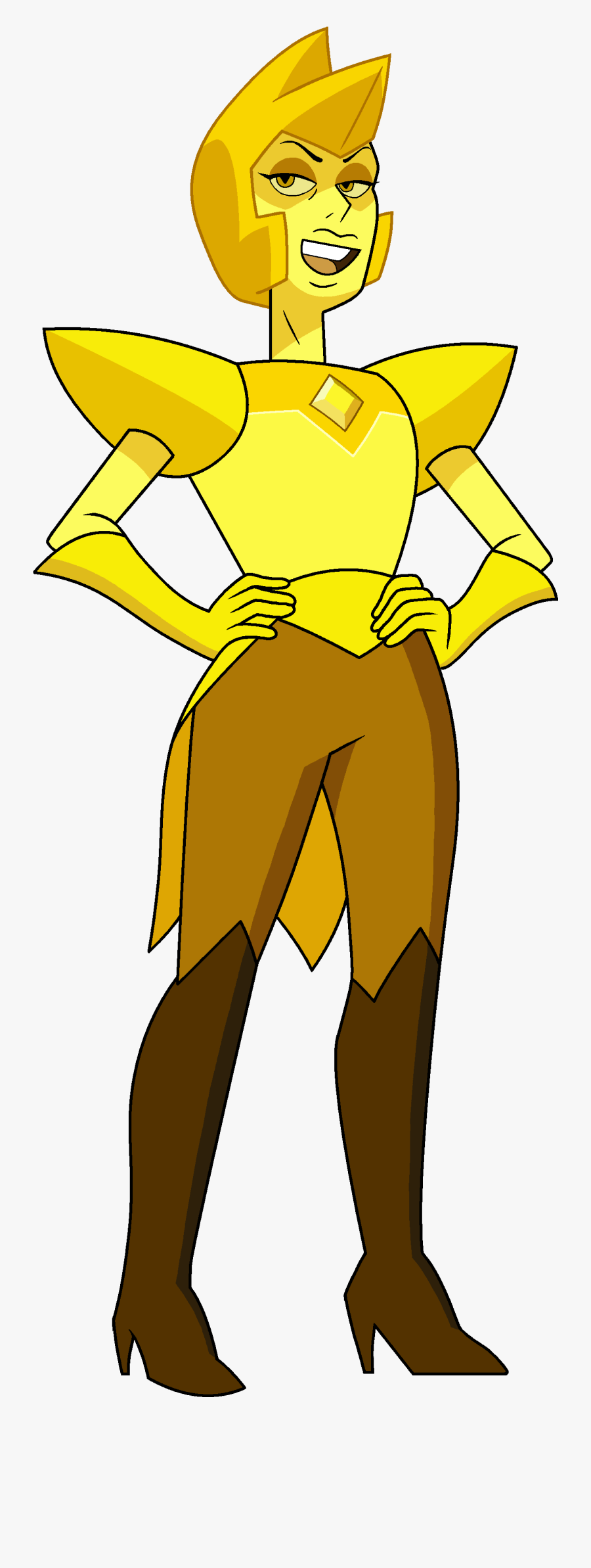 Steven Universe Wiki - Steven Universe Diamond Citrine, Transparent Clipart