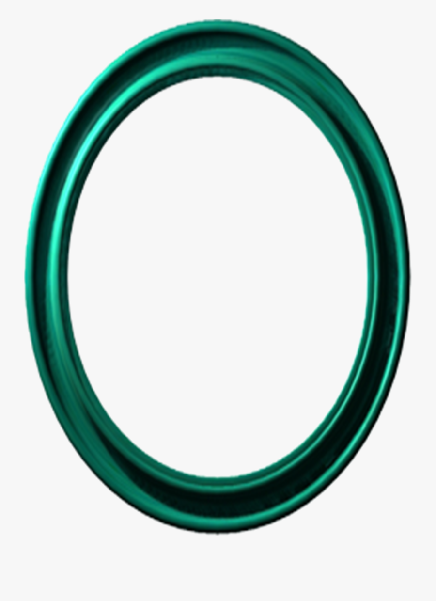 Mirror Green Frame Modern Clean Png Image Clipart , - Green Mirror Png, Transparent Clipart