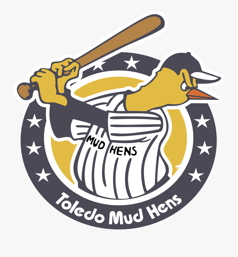 Toledo Mud Hens Logo Png Transparent - Mud Hens Old Logo, Transparent Clipart