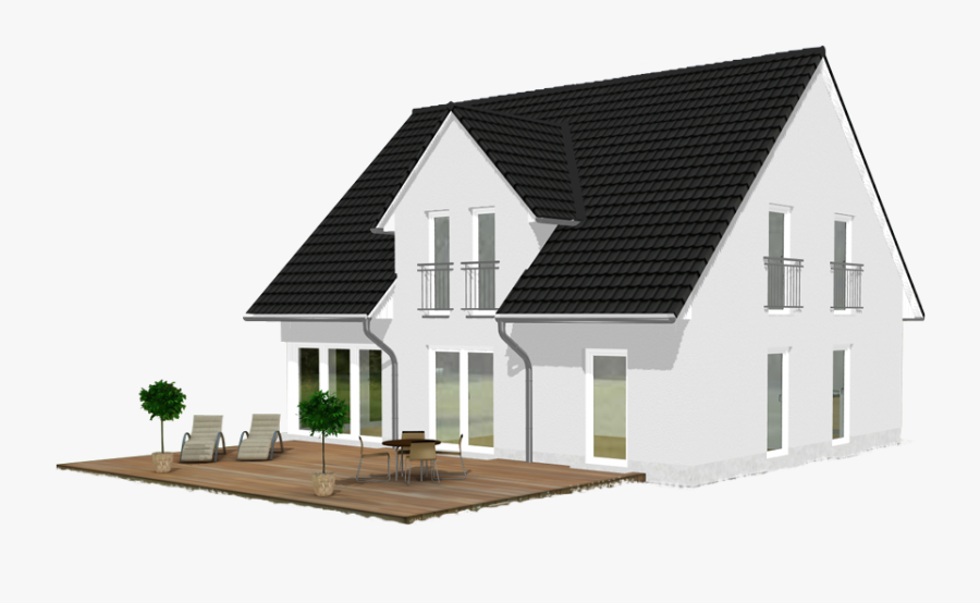 Winter House Png Hd - House, Transparent Clipart