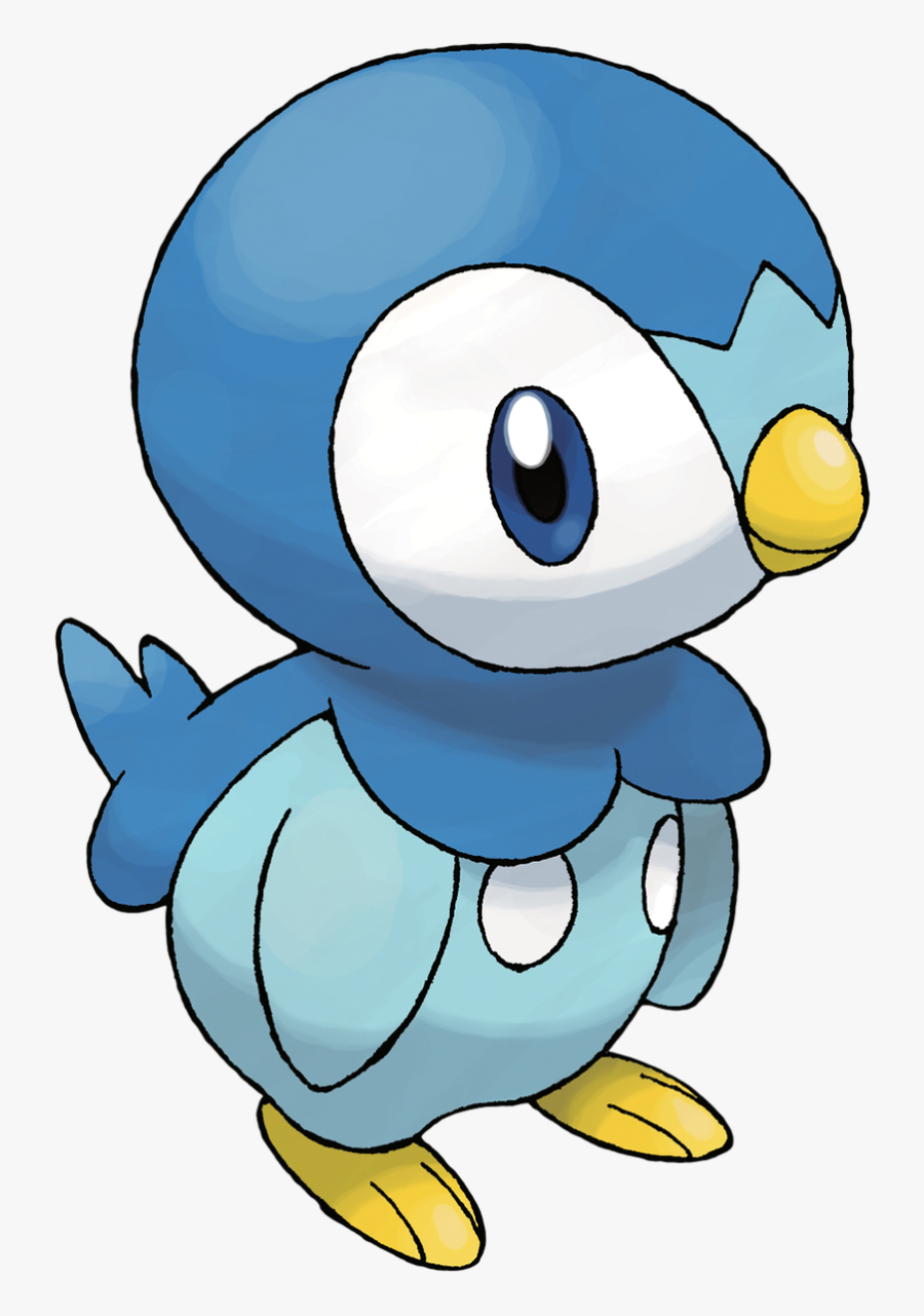 Pokemon Piplup, Transparent Clipart