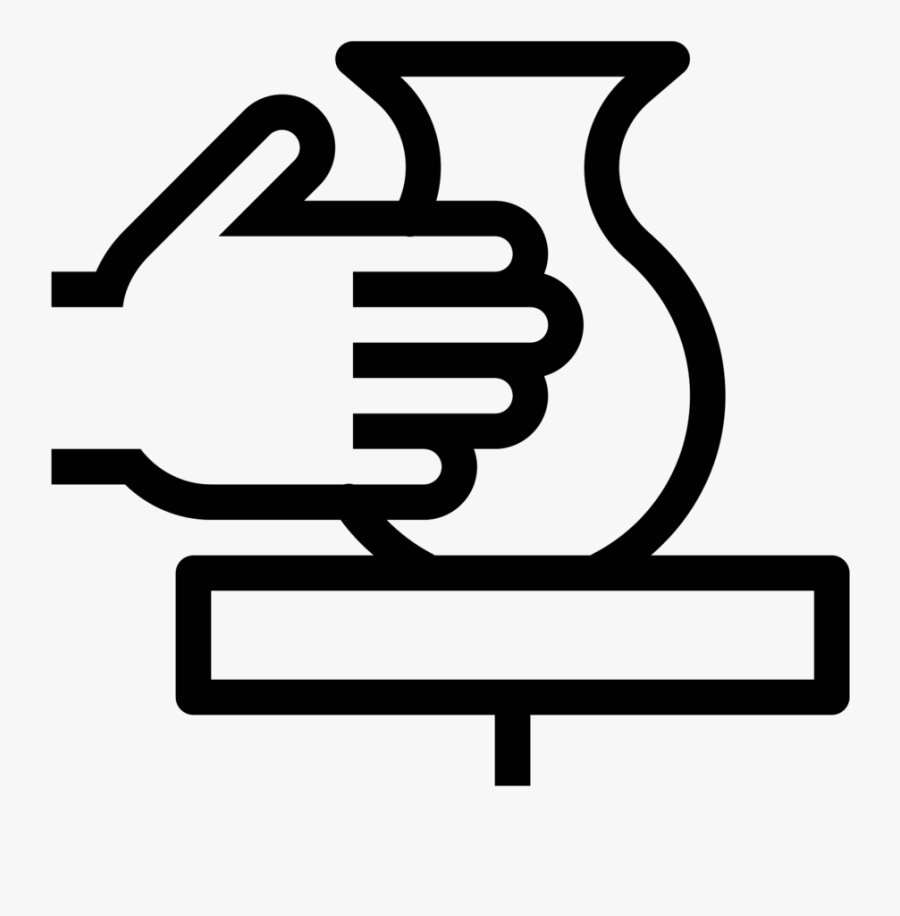 Workshops Serene Ceramics Potterswheelpng - Icono De Mano Png, Transparent Clipart