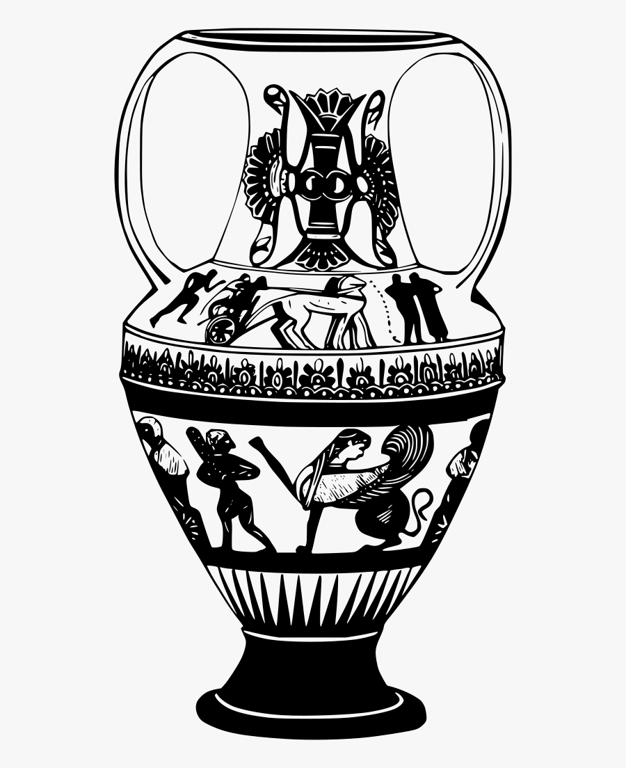 Ode On A Grecian Urn Drawing, Transparent Clipart