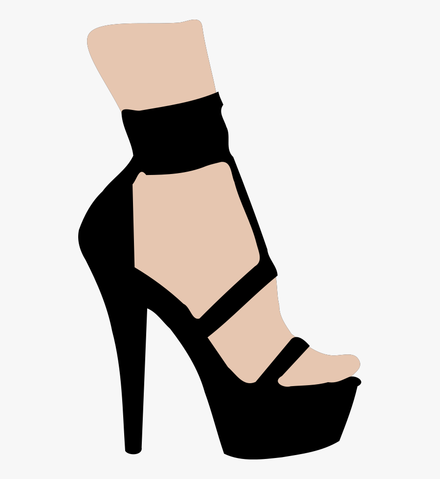 Adk Cliparts - High Heel Clip Art, Transparent Clipart