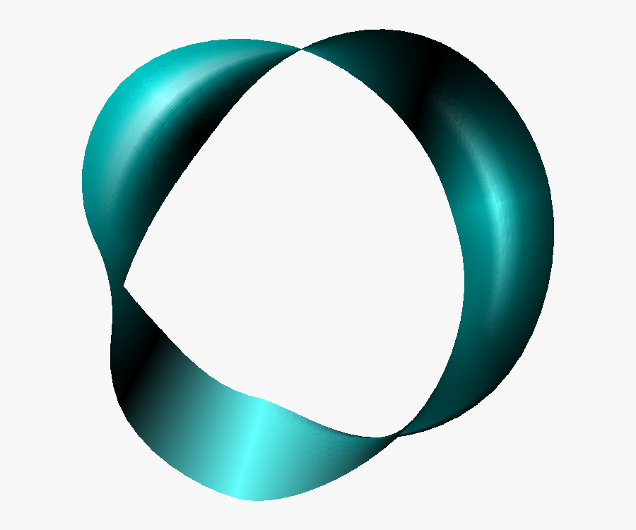 3pi Mobius Strip, Transparent Clipart
