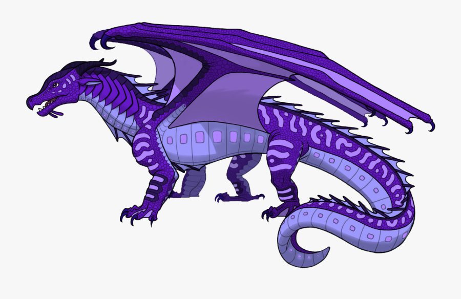 Indigo Wings Of Fire - Tsunami Wings Of Fire Seawing, Transparent Clipart