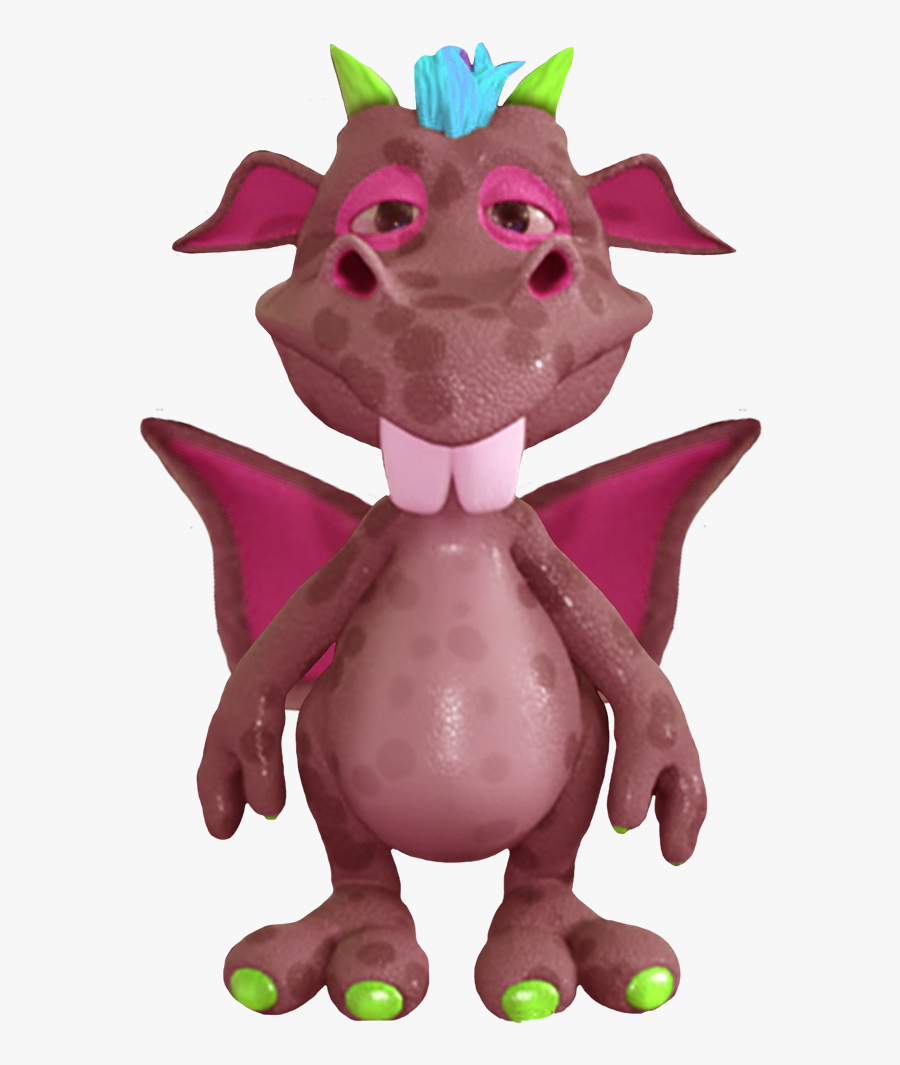 Cute Dragon Purple - Cartoon Dragon Cute Png, Transparent Clipart