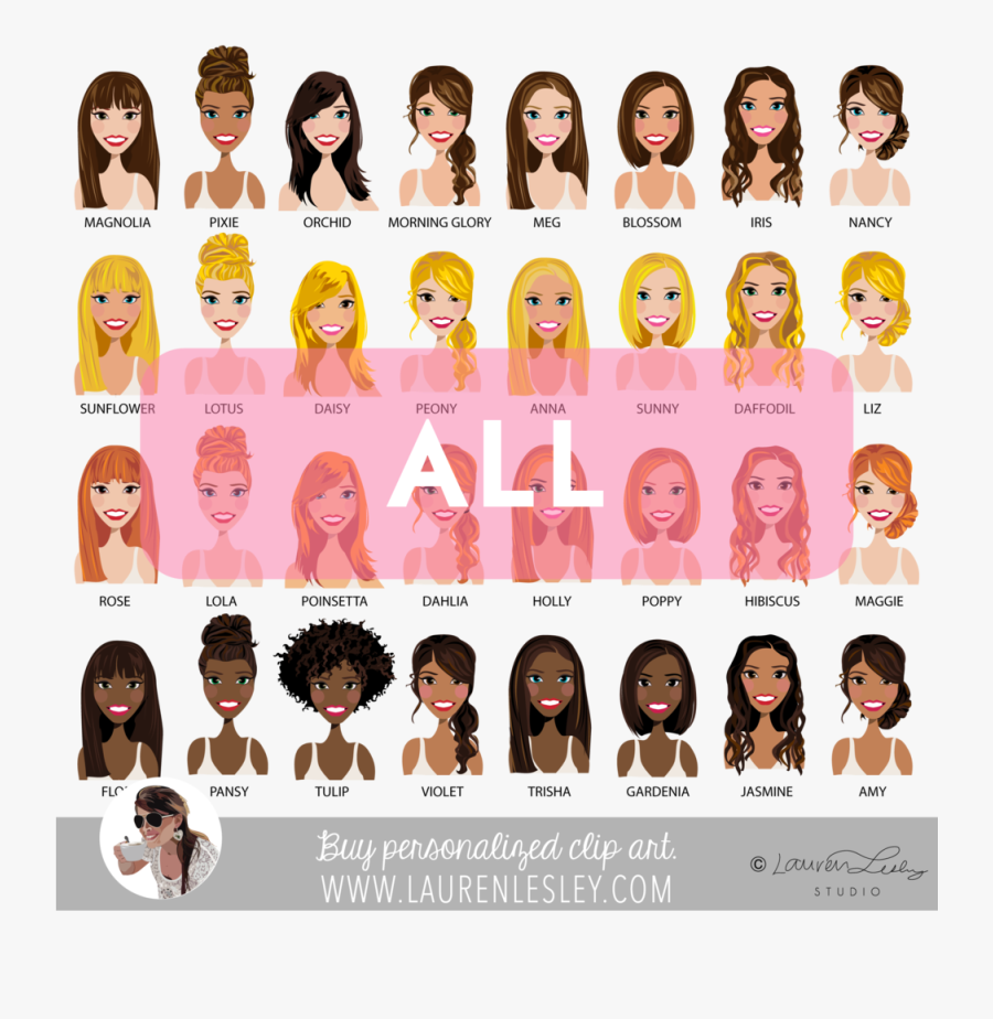 All Clip Art - Psdkeys Portrait Builder, Transparent Clipart
