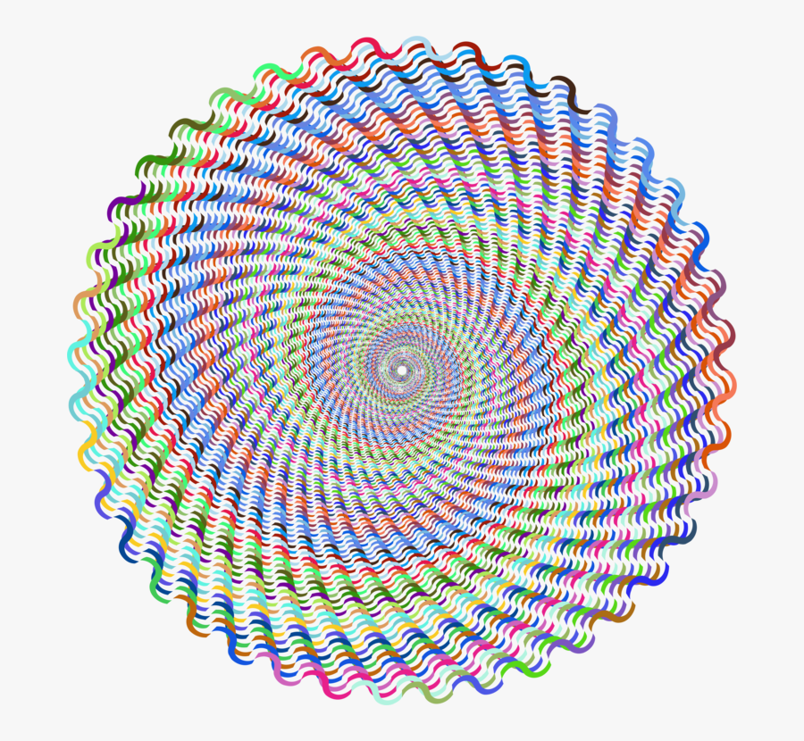 Symmetry,spiral,circle - Fractal Design, Transparent Clipart