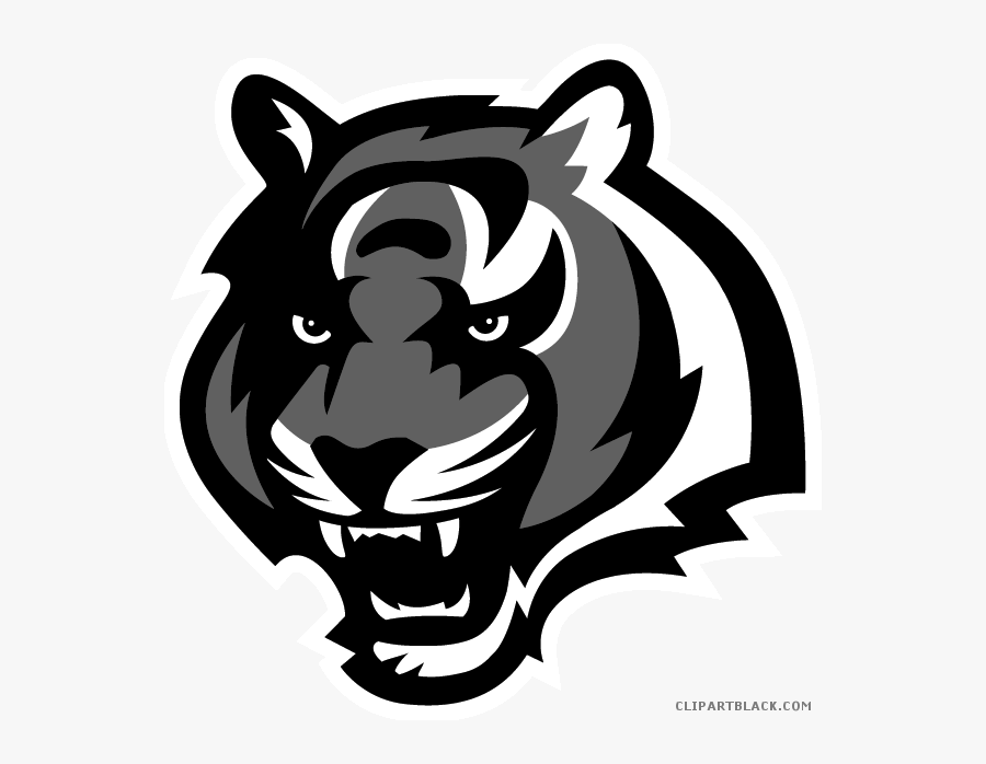White Clipart Bengal Tiger - Brighton High School Bengal, Transparent Clipart