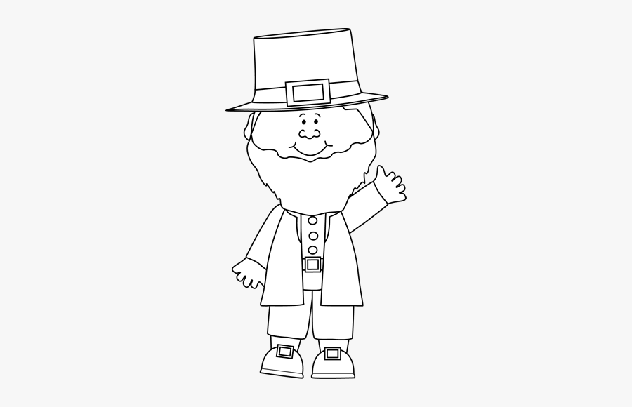 Leprechaun Black And White , Free Transparent Clipart ClipartKey