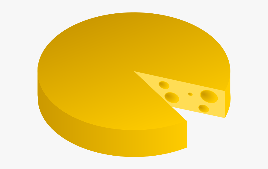 Cheese Clip Art - Wheel Of Cheese Png, Transparent Clipart