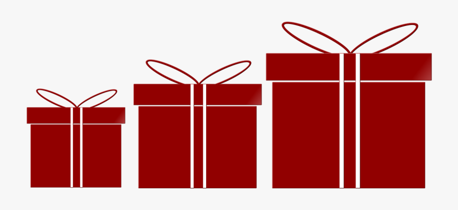 Mashiromomo / Pixabay - Gift Box Red Gift Clipart, Transparent Clipart