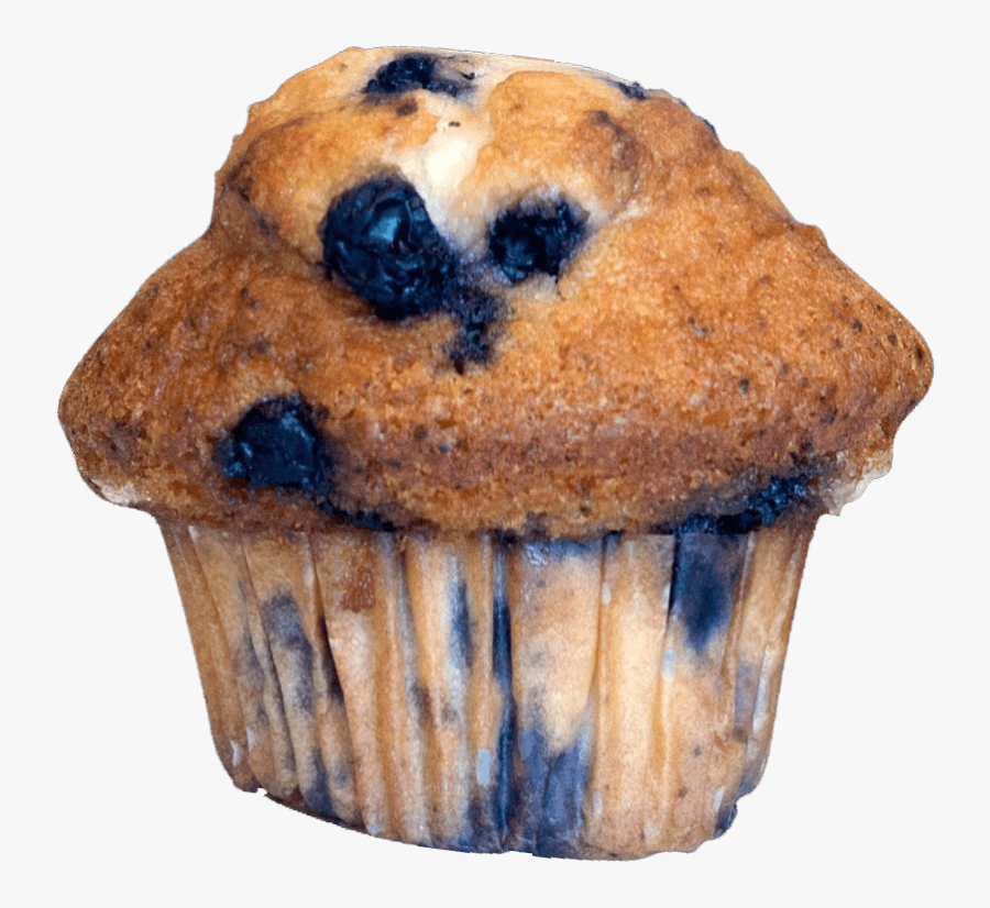 Muffin Blueberry - Blueberry Muffin Without Background, Transparent Clipart