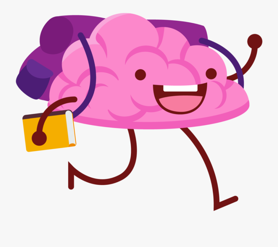 Transparent Brain Cartoon Png - Growth Mindset Brain Cartoon, Transparent Clipart