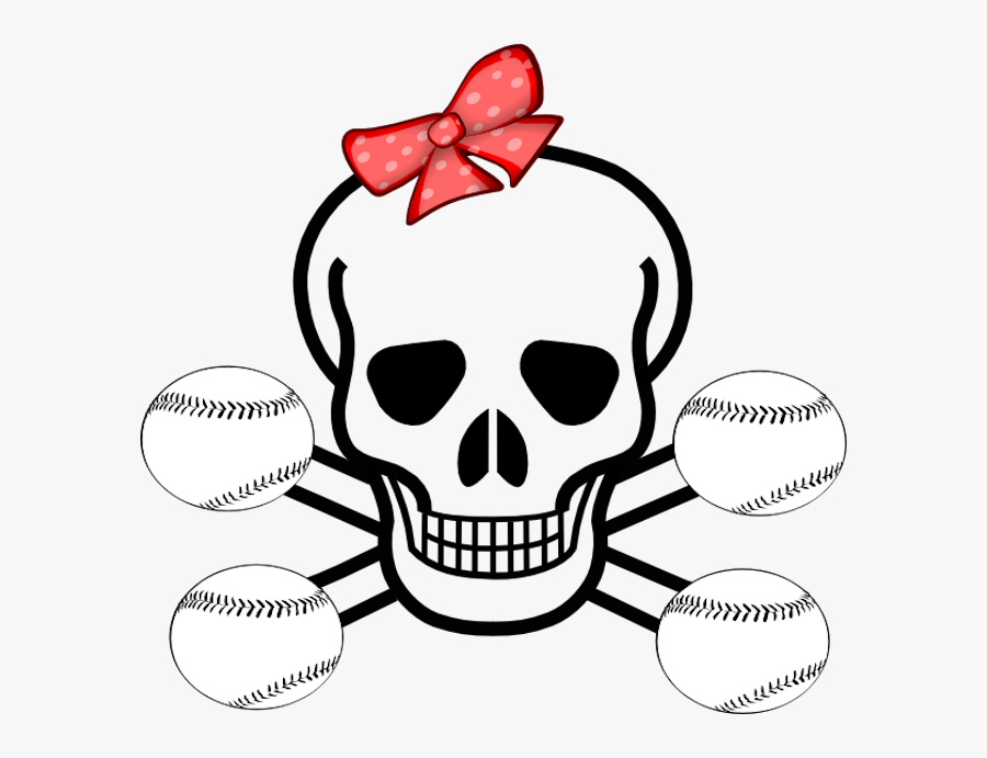 Skull And Crossbones, Transparent Clipart