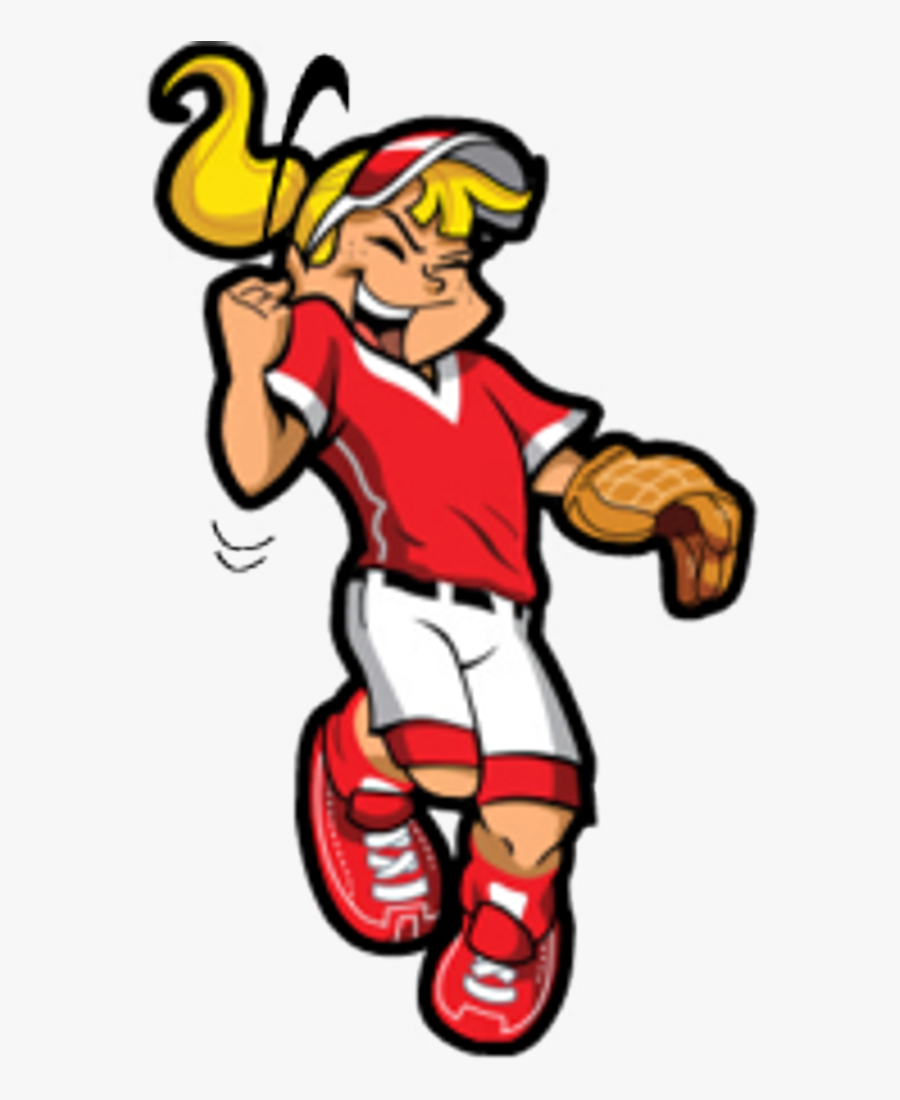 Minnesota Softball - Softball Character Png, Transparent Clipart