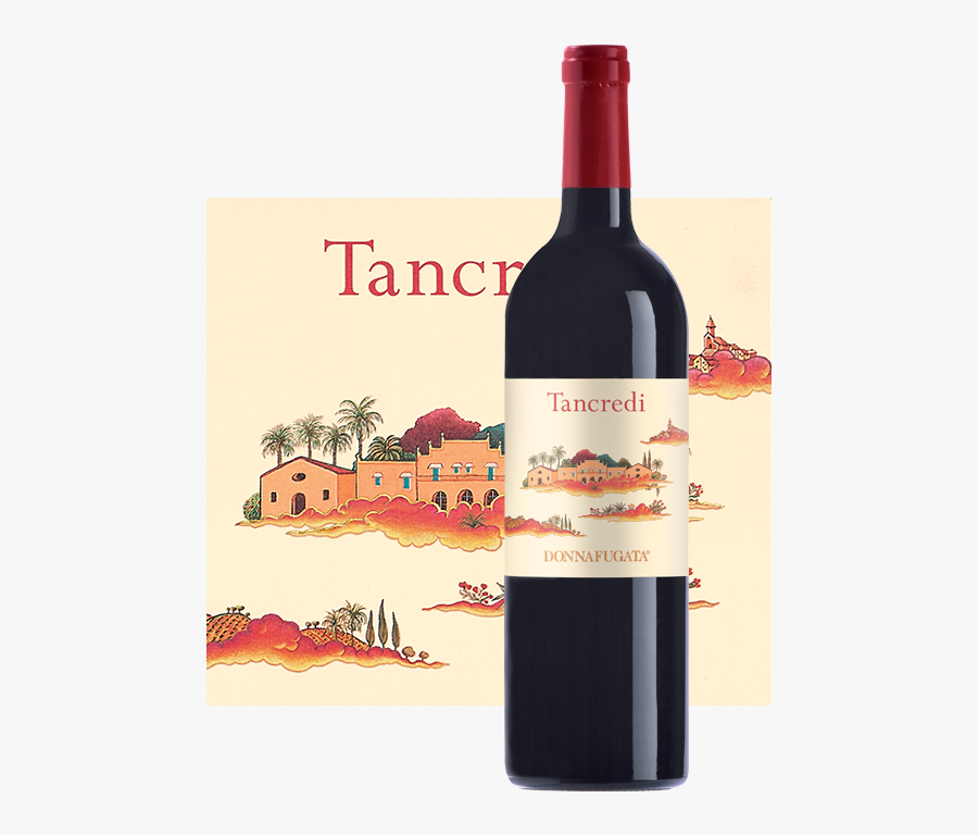 Transparent Wine Glass And Grapes Clipart - Tancredi Donnafugata 2015, Transparent Clipart