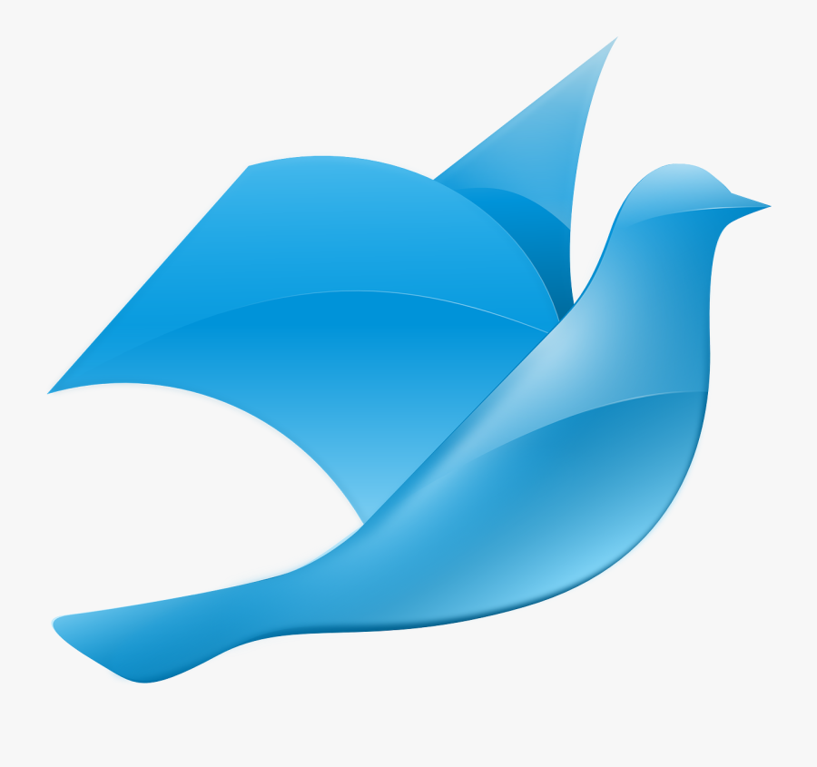 Blue Pigeon Png, Transparent Clipart
