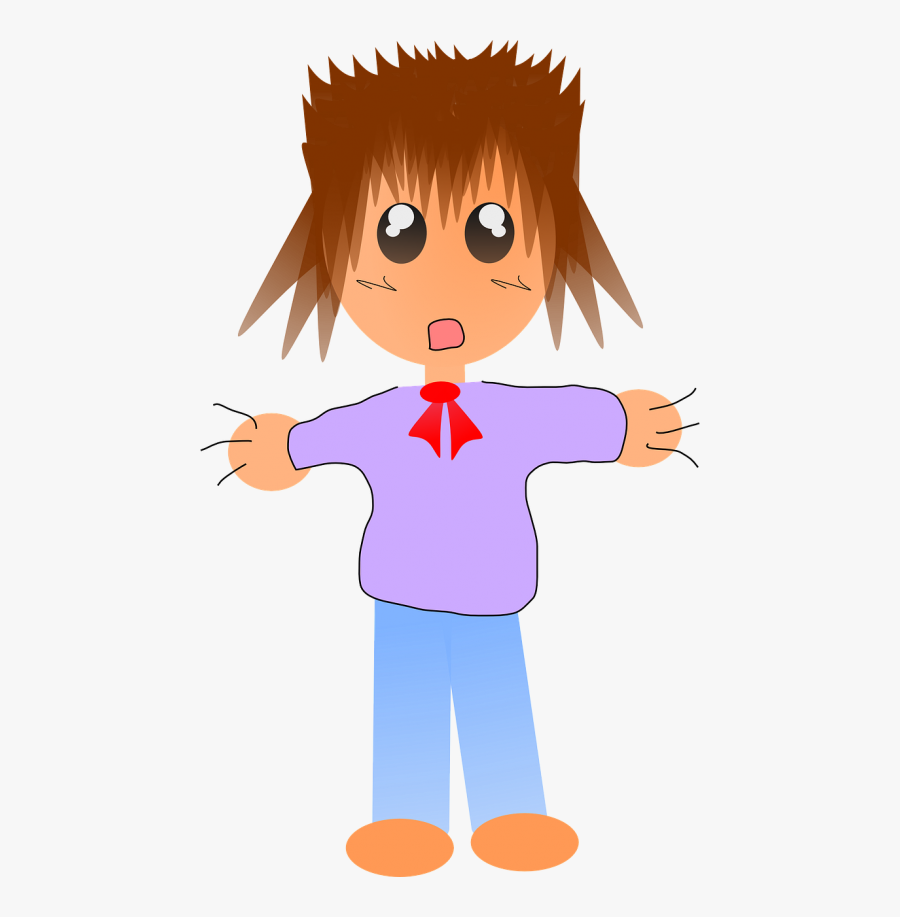 Anime Boy Male - Pixabay Anime, Transparent Clipart