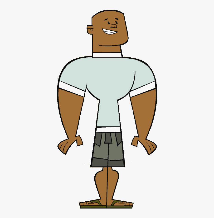 Total Drama Island Males Clipart , Png Download - Total Drama Characters Dj, Transparent Clipart