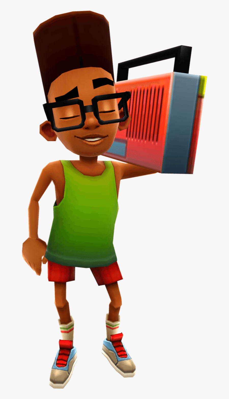 Subway Surfers Characters, Transparent Clipart