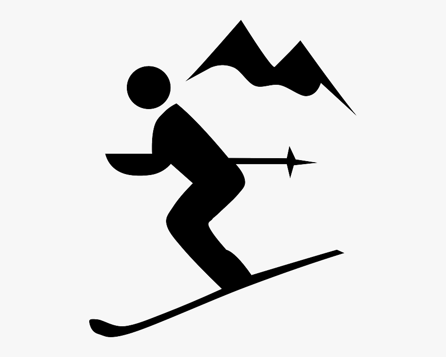 Skis Clipart, Transparent Clipart